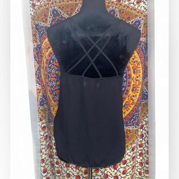 Hollister Sheer Black Tank Top Size Medium - Picture 2 of 3